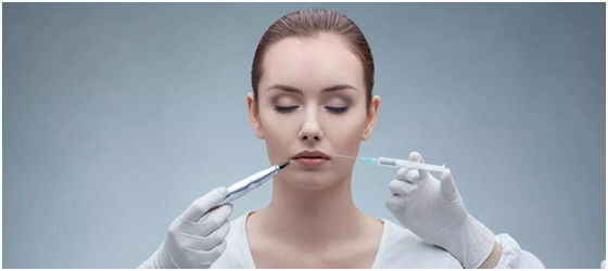 Заполнитель геля соединенный крестом Hyaluronic кисловочный для губ смотрит на впрыску батокс груди