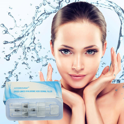 Перекрестный соединенный заполнитель 1ml 2ml геля коллагена Hyaluronic кисловочный вводимый дермальный
