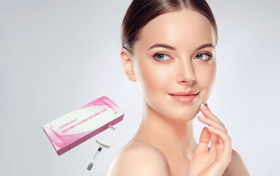 Гель Hyaluronate натрия анти- заполнителей ухода за лицом морщинки дермальных вводимый доработанный