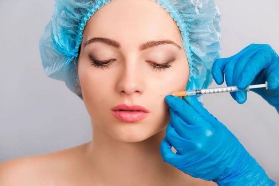 заполнители морщинки натрия 24mg/Ml BDDE Hyaluronic кисловочные для морщинки глаза